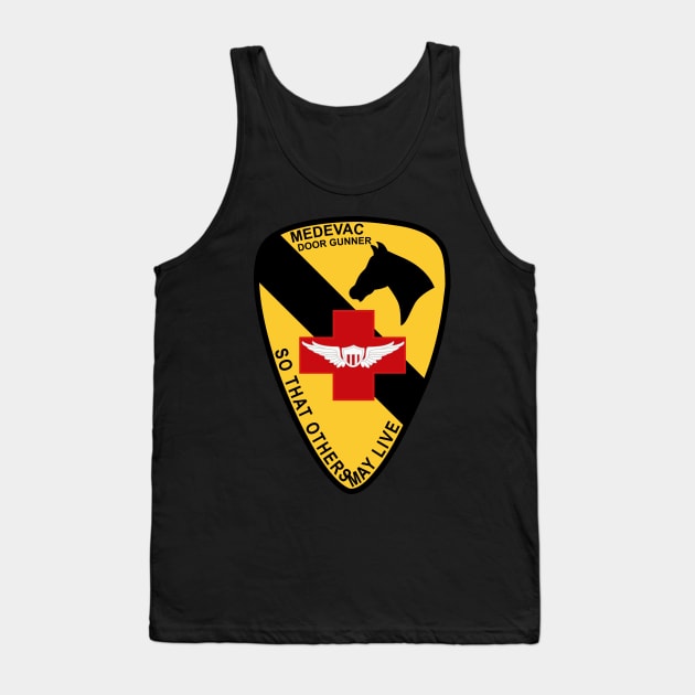 Medevac - Door Gunner  - 1st Cavalry - Vietnam wo Txt Tank Top by twix123844